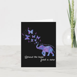 Spread The Hope Find A Cure Heimerheimer Awareness Card