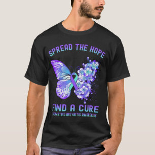 Spread The Hope Find A Cure Rheumatoid Arthritis T-Shirt