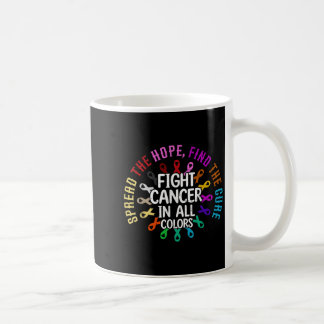 Spread The Hope Find The Cure Fight Cancer Hope Cu Coffee Mug
