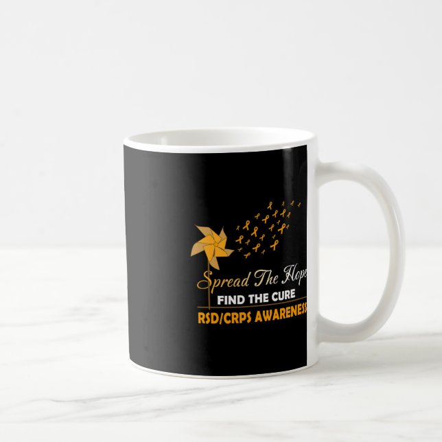 SPREAD THE HOPE RSD CRPS Awareness  Coffee Mug (Right)