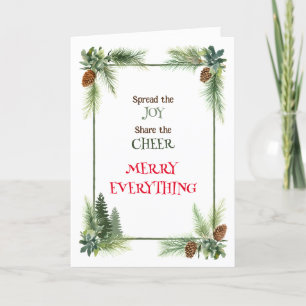 Spread the Joy Holiday Card
