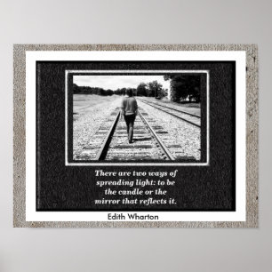 Spread the light - Art Poster