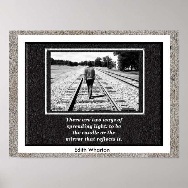 Spread the light - Art Poster (Front)