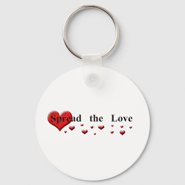 Spread the Love Keychain (Front)