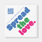 Spread The Love Small Magnet