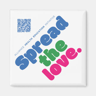 Spread The Love Small Magnet