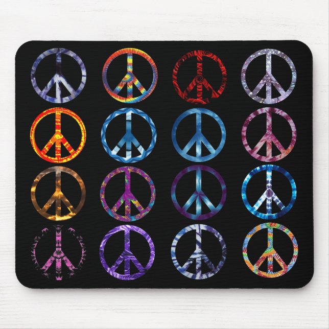 Spread the Peace Mouse Pad (Front)