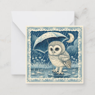 Spread the Sunshine: Send Smiles with Owl Rain Card