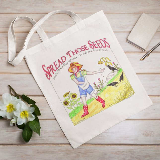 Spread those Seeds Tote (Creator Uploaded)