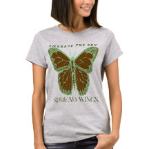 Spread Wings Embrace the Sky T-Shirt – Uplift You