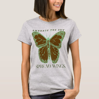 Spread Wings Embrace the Sky T-Shirt – Uplift You
