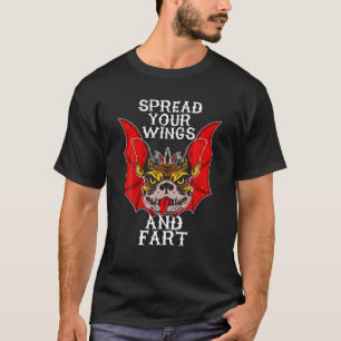 Spread Your Wings And Fart - Mommy And Daddy Frenc T-Shirt