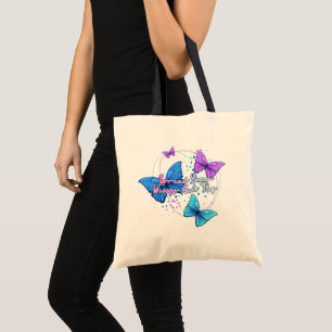 Spread your wings and fly butterfly  tote bag