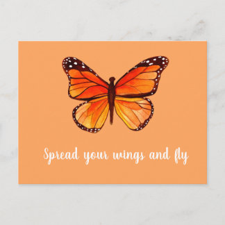 Spread your wings and fly postcard