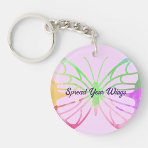 Spread Your Wings Butterfly Keychain