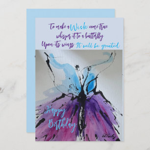 Spread your Wings card