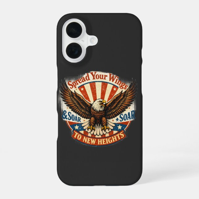 Spread your Wings iPhone 16 Case (Back)