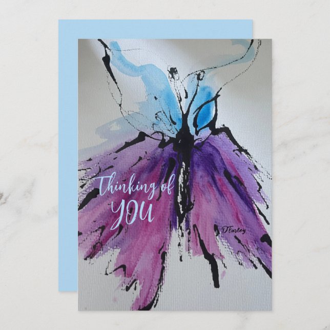 Spread your Wings notecard (Front/Back)