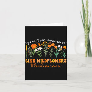 Spreading awareness leukaemia mom of a leukaemia card