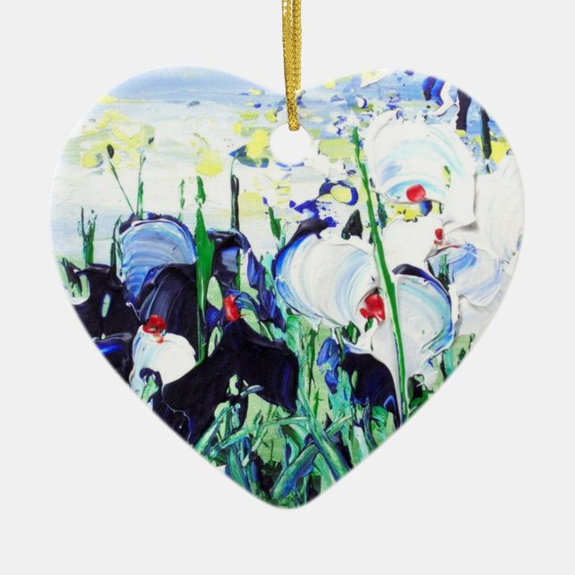 Spreading God's Glory Ceramic Ornament (Front)