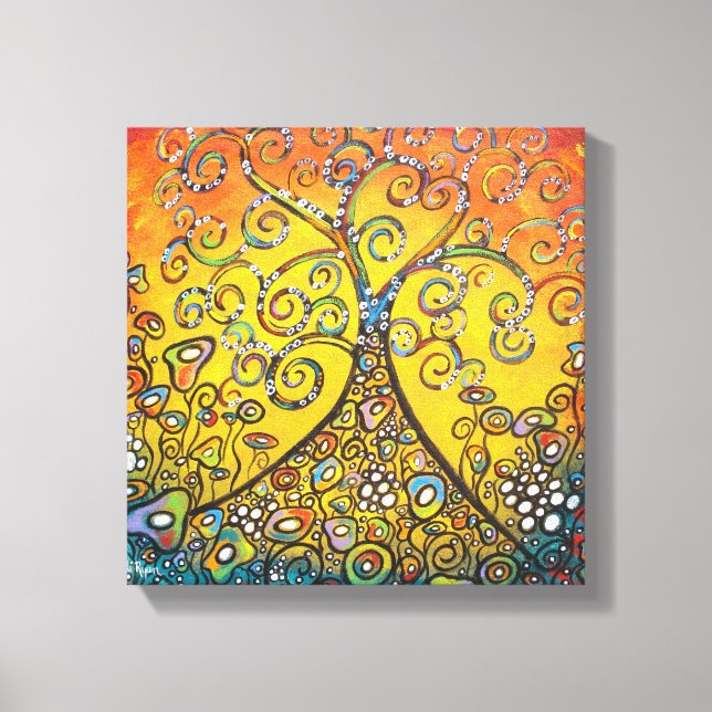 Spreading Hope Wrapped Cavnas Canvas Print (Front)