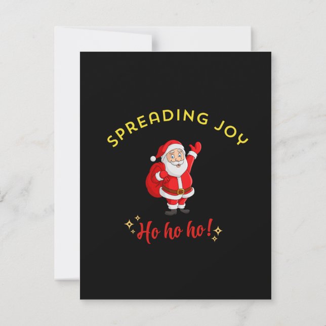 Spreading Joy Card (Back)