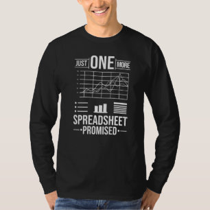 Spreadsheet Calculator Software Budget Templates   T-Shirt