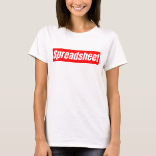Spreadsheet - Funny Accountant  T-Shirt