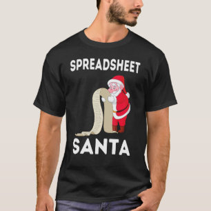 Spreadsheet Ninja Tax Bookkeeper Accounting T-Shirt
