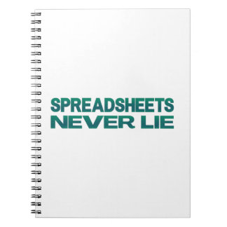 Spreadsheets never lie Notebook