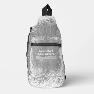 SPREZZATURA: THE ITALIAN ART OF FASHION-BlackDenim Sling Bag