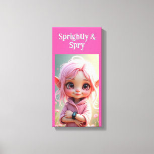 Sprightly & Spry Canvas Print