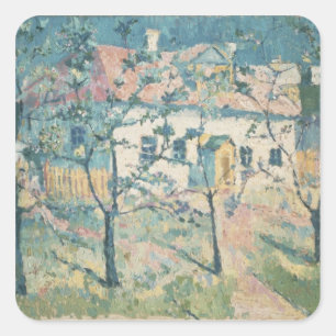 Spring, 1904 square sticker
