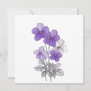 Spring 27 flowers, line drawing, minimalist, gift