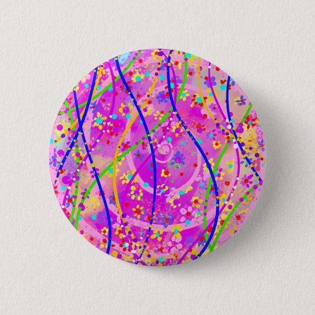Spring 2 Inch Round Button (Front)