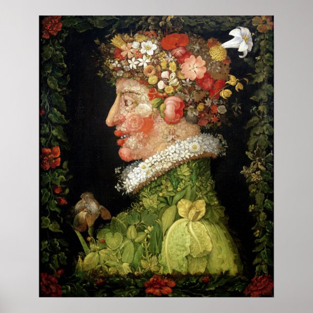 Spring, a series depicting the four seasons poster (Front)