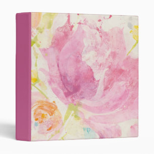 Spring Abstract Florals Binder