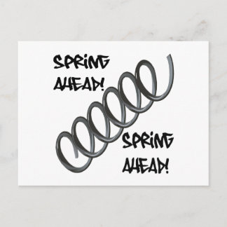 Spring Ahead Postcard