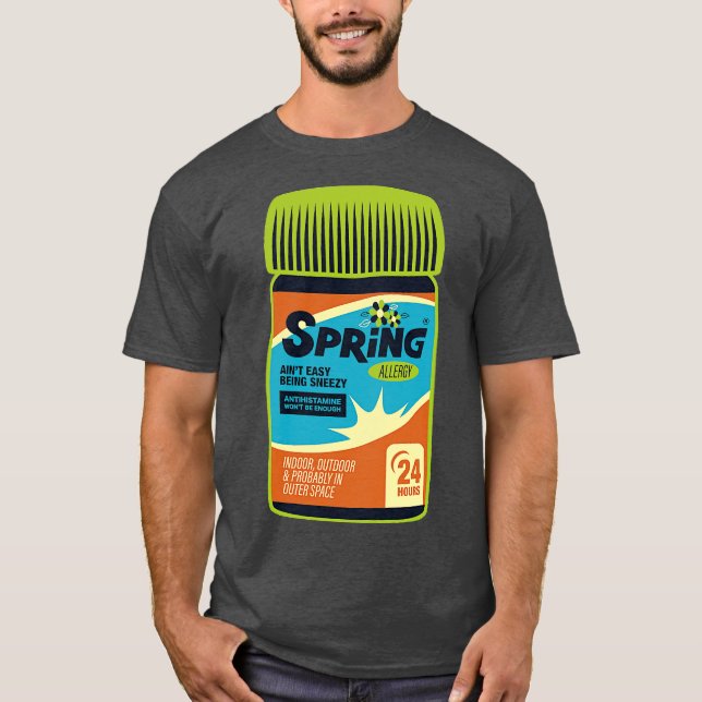 Spring Allergy by Tobe Fonseca T-Shirt (Front)