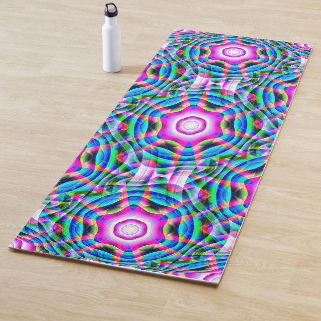 Spring Amoebas...... Yoga Mat (In Situ)