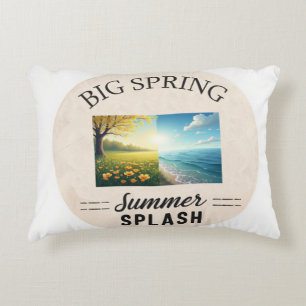 Spring and Summer Accent Pillow