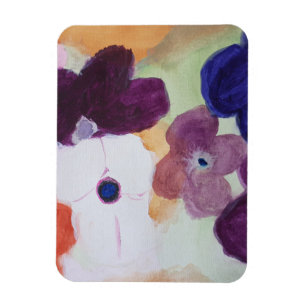 Spring Anemones Flexible Photo Magnet