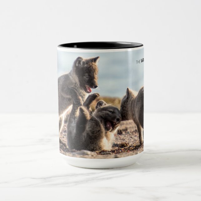 Spring - Arctic Fox Mug (Center)
