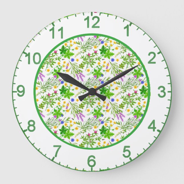 Spring array large clock (Front)