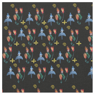 Spring Art Fabric