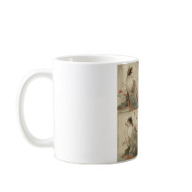 "Spring at Dawn" Japanese Cat in Kimono Art