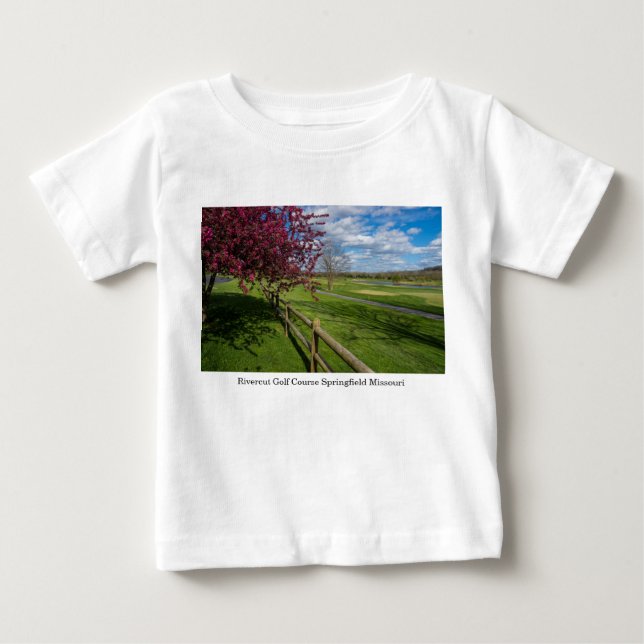 Spring At Rivercut Baby T-Shirt (Front)
