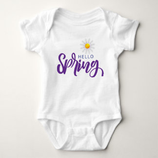 spring baby bodysuit