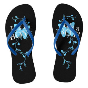 Spring Baby It's A Boy Flip Flops