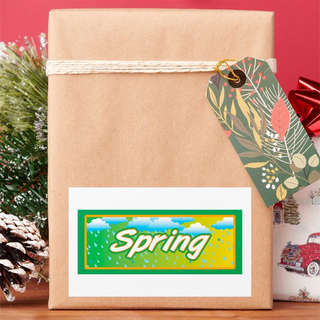 Spring Banner Sign Sticker (Creator Uploaded)